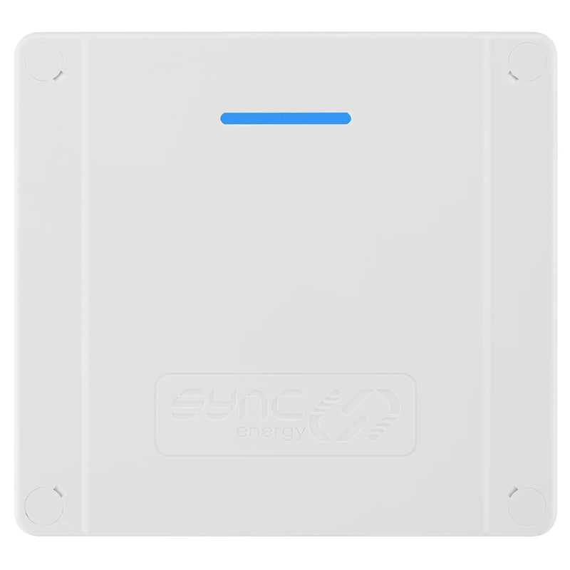 Sync Energy Link EV - Link Charger Surface and Recessed 7.4kw Silver With Plastic Control Box and WI-FI