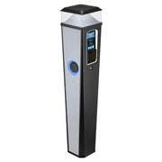Sync Energy Pro Charger - EV Twin Bollard Pro Charger with Light 2 x 7.4kW, Single Phase - 4G, MID Meter with Pay Terminal