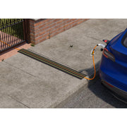 D-Line Floor Cover - Ultra Cable Cover, 2m length Black