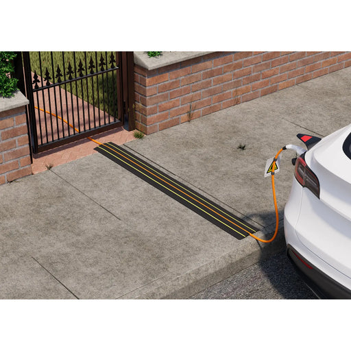 D-Line Floor Cover - Ultra Cable Cover, 2m length Grey