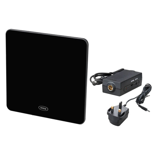 Ross Aerials - Flat panel digital indoor aerial with integrated 4G filter