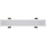 Luceco Contour Recessed - Contour 602mm recessed module 600lumens with fixed output driver finished in white