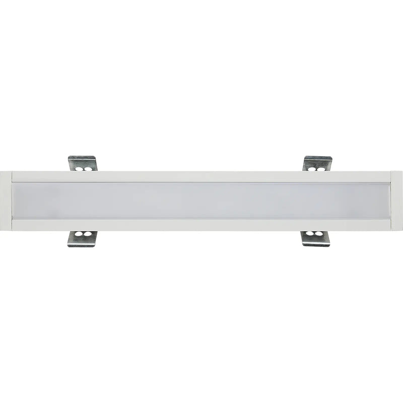 Luceco Contour Recessed - Contour 602mm recessed module 600lumens with fixed output driver finished in white