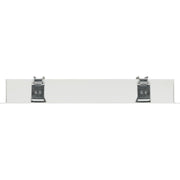Luceco Contour Recessed - Contour 602mm recessed module 600lumens with fixed output driver finished in white