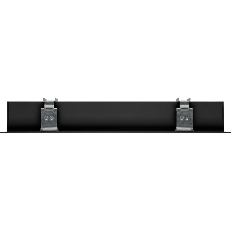 Luceco Contour Recessed - Contour 602mm recessed module 600lumens with fixed output driver finished in black