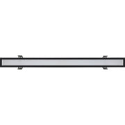Luceco Contour Recessed - Contour 1162mm recessed module 1250lumens with fixed output driver finished in black