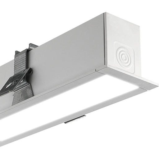 Luceco Contour Recessed - Contour 1723mm recessed module 1900lumens with fixed output driver finished in white