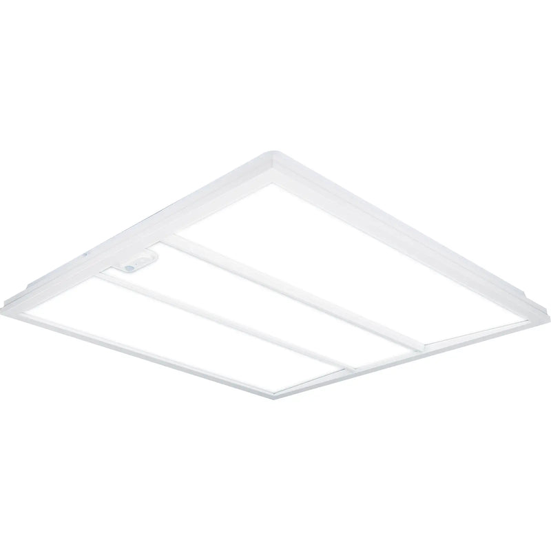 Luceco Delta Connect - LuxPanel Delta Connect LED Panel with PIR Motion Sensor, Smart Control, Bluetooth, Architectural Direct/Indirect Panel Luminaire, 600x600mm, 20W, 2800lm, 4000K
