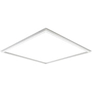Luceco Luxframe - LuxFrame RAL 9016 recessed panel 595x595mm 3500lm 41w dim