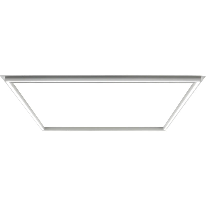 Luceco Luxframe - LuxFrame RAL 9016 recessed panel 595x595mm 3500lm 41w dim