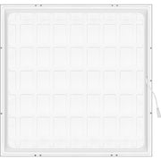 Luceco Luxpanel Essence - Essence Panel 600x600mm 2800 lumens with fixed output driver