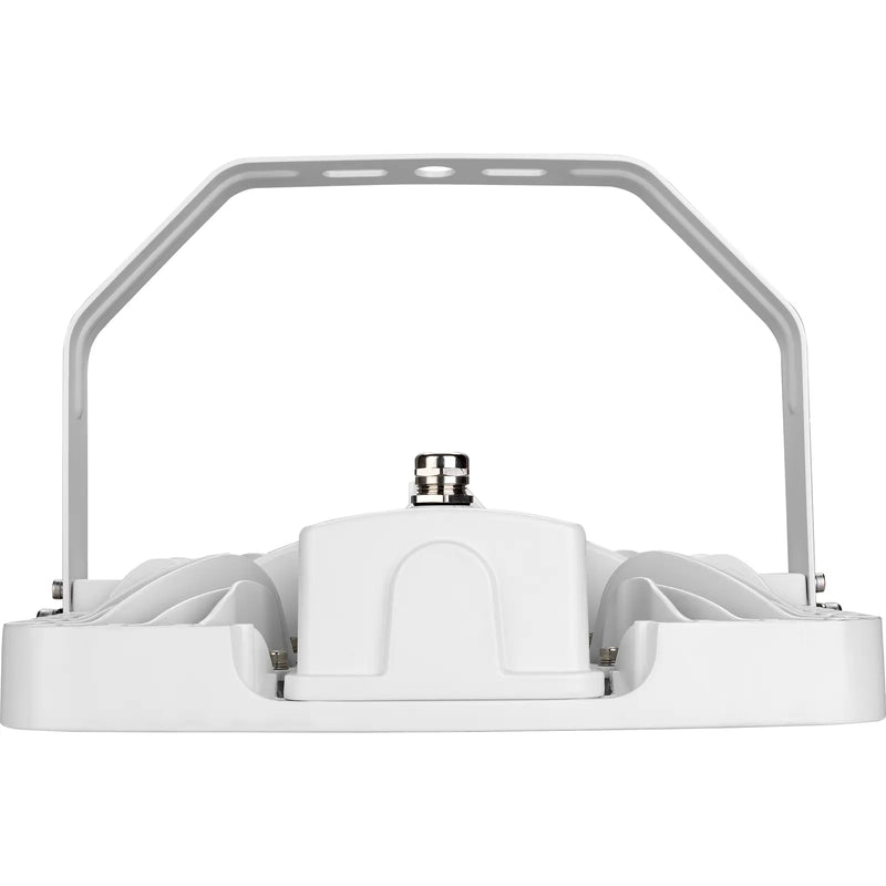 Luceco Ceres white RAL 9016 IP65 highbay 356mm 16000lm 110w dim + em rack