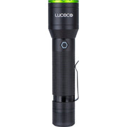 Luceco Hand Torch - Multi Focus LED Hand Torch, USB-C Rechargeable, Inspection Light, 3 Lighting Modes, IP44, 4W, 400lm, 6500K