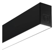 Luceco Contour Direct Indirect - Contour 1414mm suspended module direct/indirect 6000lumens with fixed output driver finished in black