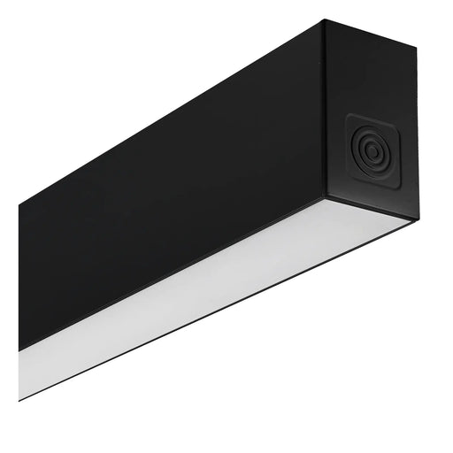 Luceco Contour Direct Indirect - Contour 1414mm suspended module direct/indirect 6000lumens with fixed output driver finished in black