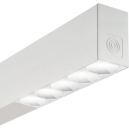 Luceco Contour Octa 1134mm suspended module direct/ indirect 3000lumens with DALI driver finished in white