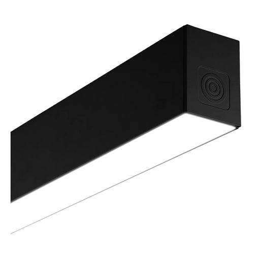 Luceco Contour Suspended - Contour 1695mm suspended module 3800lumens with fixed output driver finished in black