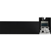 Luceco Contour Suspended - Contour 314mm suspended 90° connector module 600lumens with fixed output driver finished in black