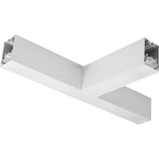 Luceco Contour Suspended - Contour 568mm suspended T connector module 900lumens with fixed output driver finished in white
