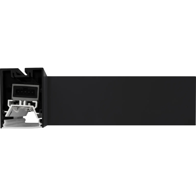 Luceco Contour Suspended - Contour 568mm suspended T connector module 900lumens with fixed output driver finished in black