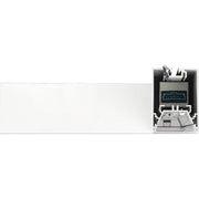 Luceco Contour Suspended - Contour 314mm suspended 90° connector module 1200lumens with fixed output driver finished in white