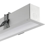 Luceco Contour Wall Mount - Con Rec 9016 Lin 1442mm 3000lm 3k Std