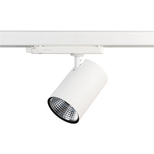 Luceco 3 Circuit Track - Track Spot Circular 3 Circuit White Wide (40 Degree) 2900lm 19w 4000k