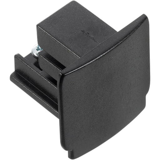 Luceco 3 Circuit Track - Track End Cap Black