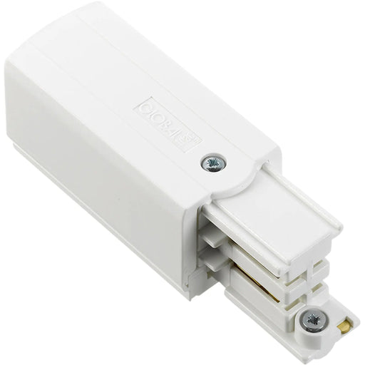 Luceco 3 Circuit Track - Track Live End feed Right White