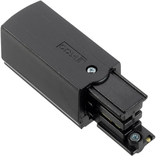 Luceco 3 Circuit Track - Track Live End feed Left Black