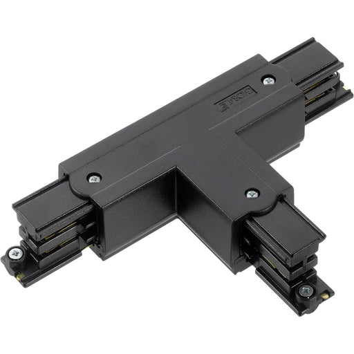 Luceco 3 Circuit Track - Track T Connector Left (Variant 2) Black