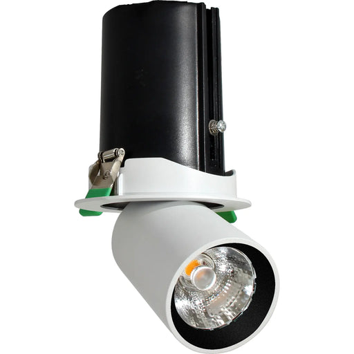 Luceco Pullout Spotlight - Pullout Spot Light Recessed White 1950lm 25w 4000k