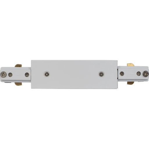 Luceco Single Circuit Track - Single circuit track straight connector accessory white