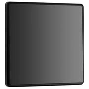 BG Electrical Evolve Black Chrome - Single, 2 way switch, edge rocker