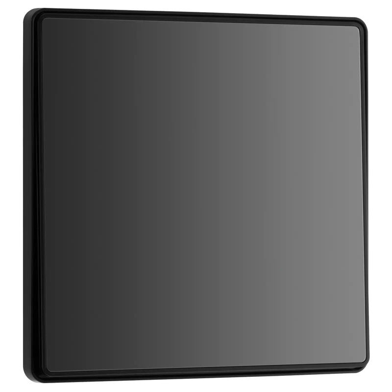 BG Electrical Evolve Black Chrome - Single, 2 way switch, edge rocker