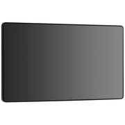 BG Electrical Evolve Black Chrome - Double, blank plate
