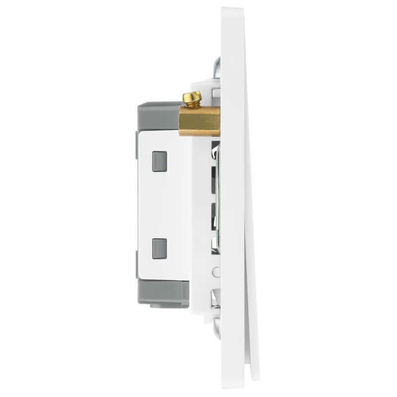 BG Electrical Evolve Brushed Steel - Intermediate Switch