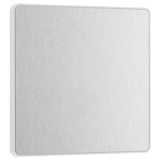 BG Electrical Evolve Brushed Steel - Single, blank plate