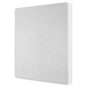 BG Electrical Evolve Brushed Steel - Single, blank plate