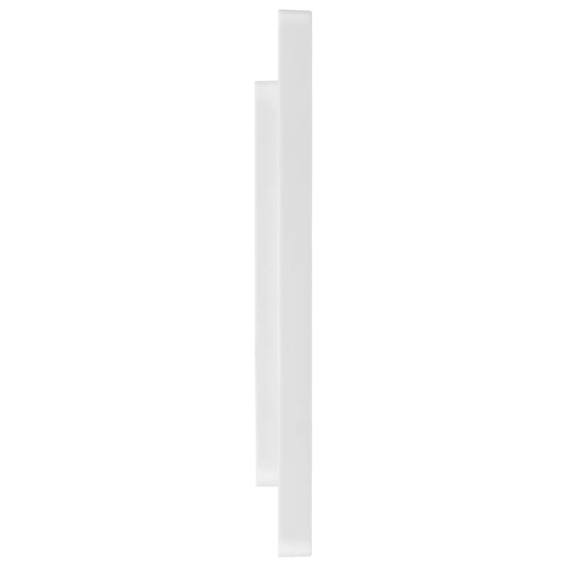 BG Electrical Evolve Brushed Steel - Double, blank plate