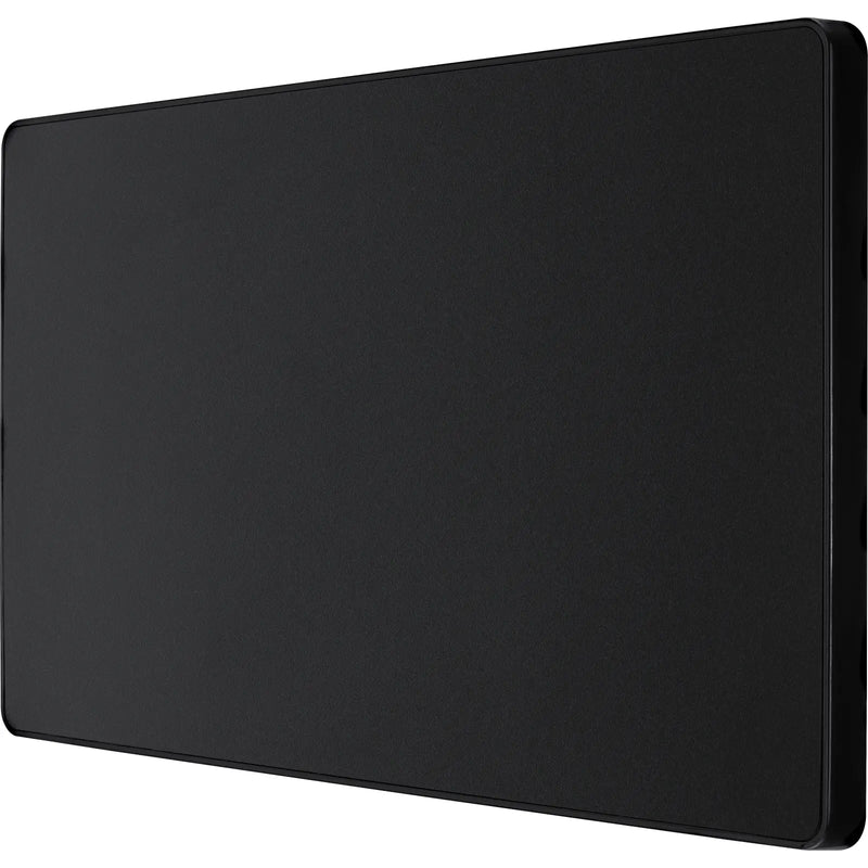 BG Electrical Evolve Matt Black - Double, blank plate