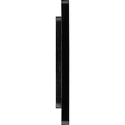 BG Electrical Evolve Matt Black - Double, blank plate
