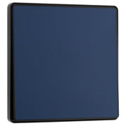 BG Electrical Evolve Matt Blue - Single, 2 way switch, edge rocker