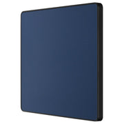 BG Electrical Evolve Matt Blue - Single, blank plate