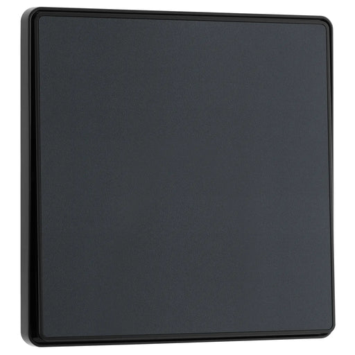 BG Electrical Evolve Matt Grey - Single, 2 way switch, edge rocker
