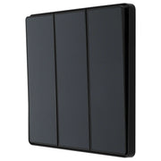 BG Electrical Evolve Matt Grey - Triple, 2 way switch, edge rocker