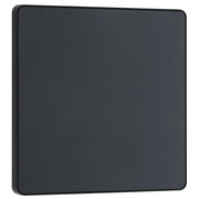 BG Electrical Evolve Matt Grey - Single, blank plate