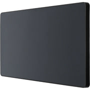 BG Electrical Evolve Matt Grey - Double, blank plate
