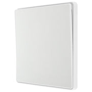 BG Electrical Evolve Pearlescent White - Single, 2 way switch, edge rocker