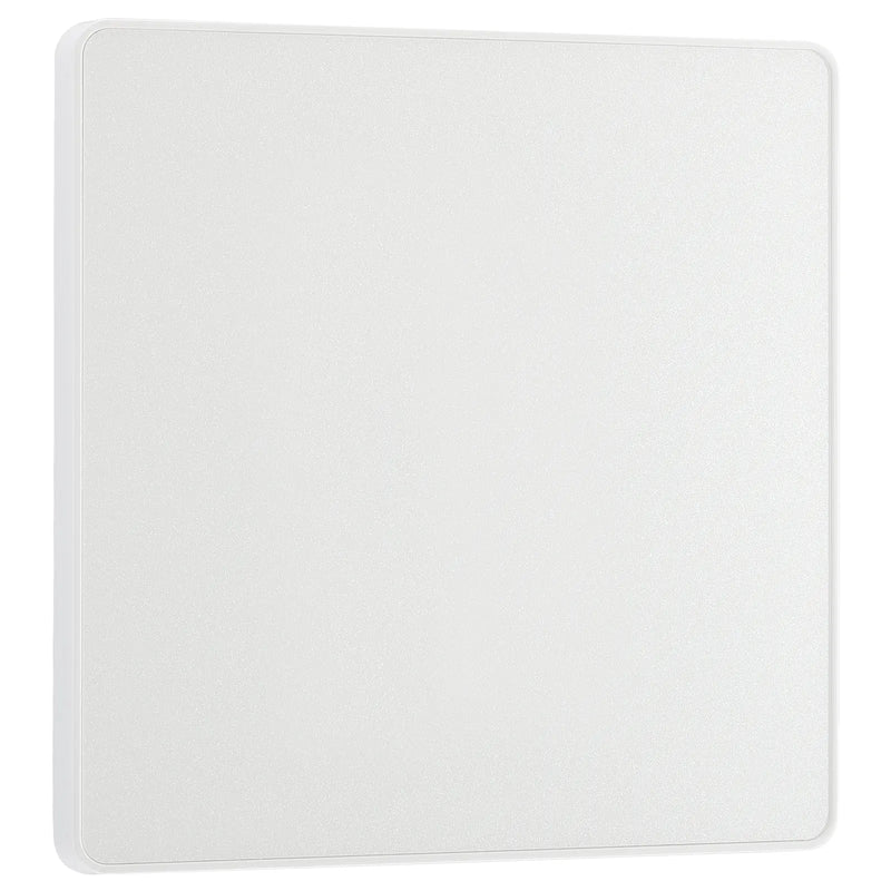 BG Electrical Evolve Pearlescent White - Single, blank plate